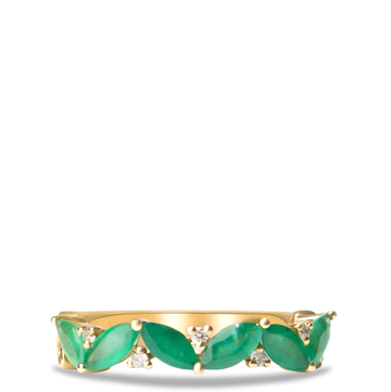 Ivy Emerald Ring