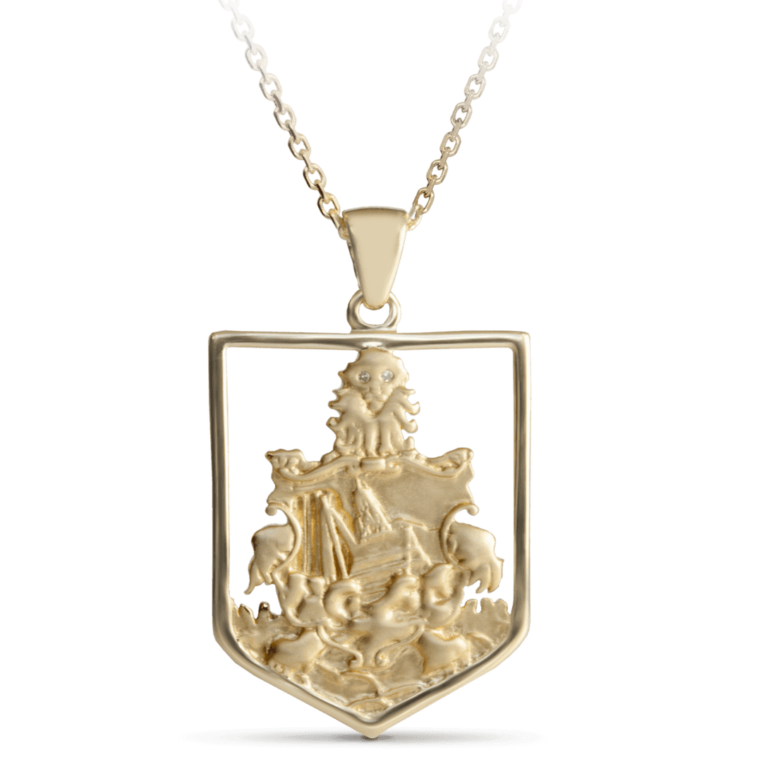Coat of Arms Pendant - Davidrose Studio