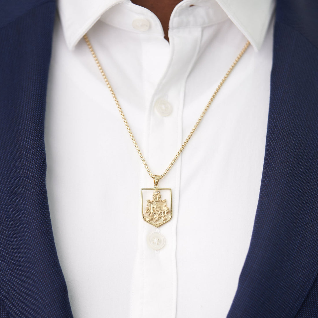 Coat of Arms Pendant - Davidrose Studio
