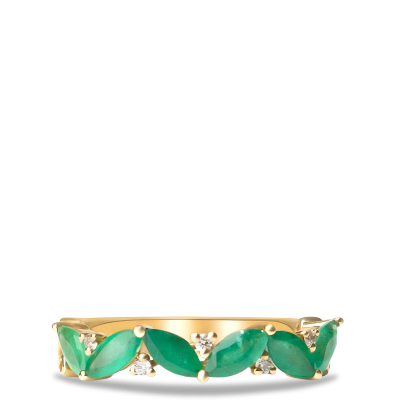 Ivy  Emerald Ring