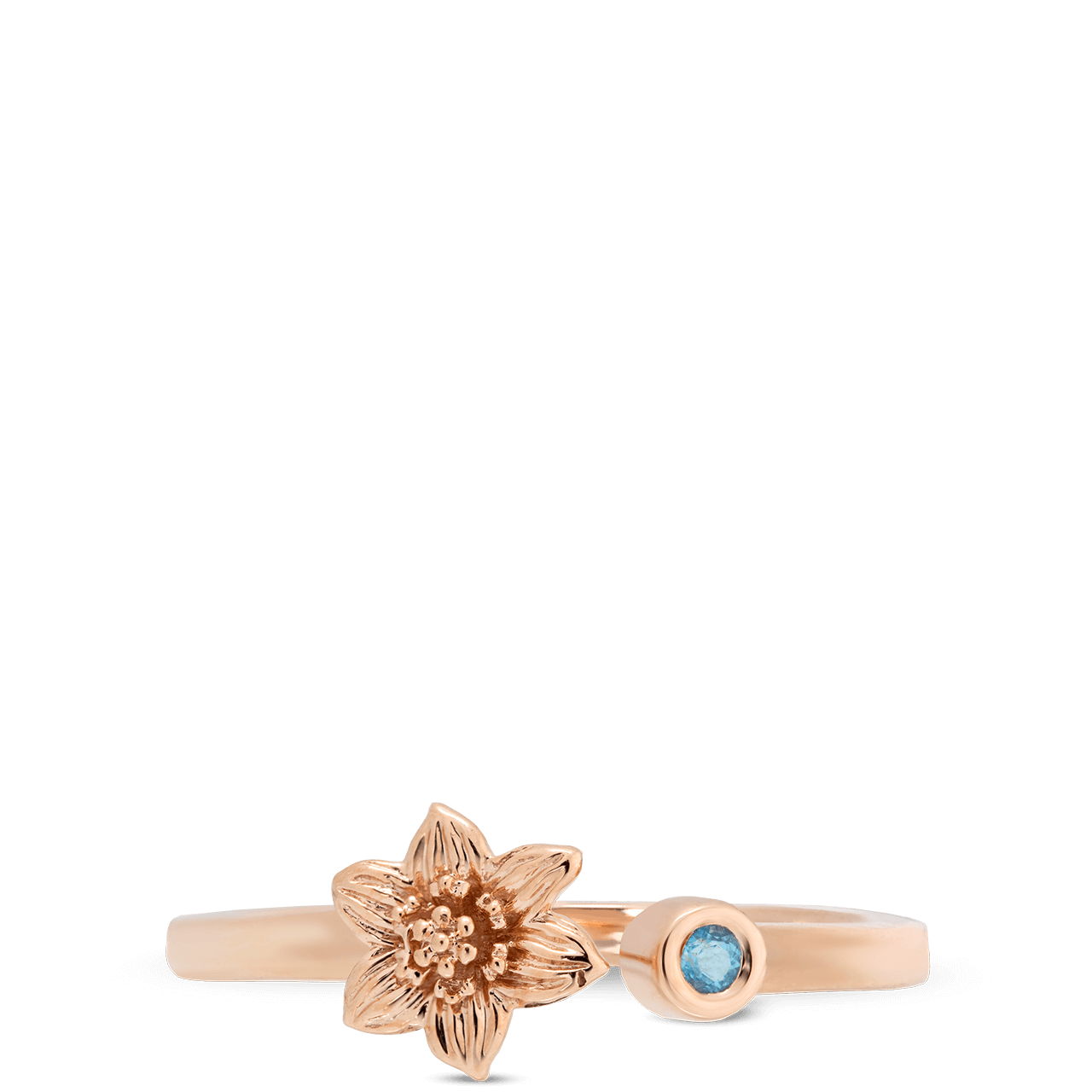 Rose Gold Bermudiana Ring