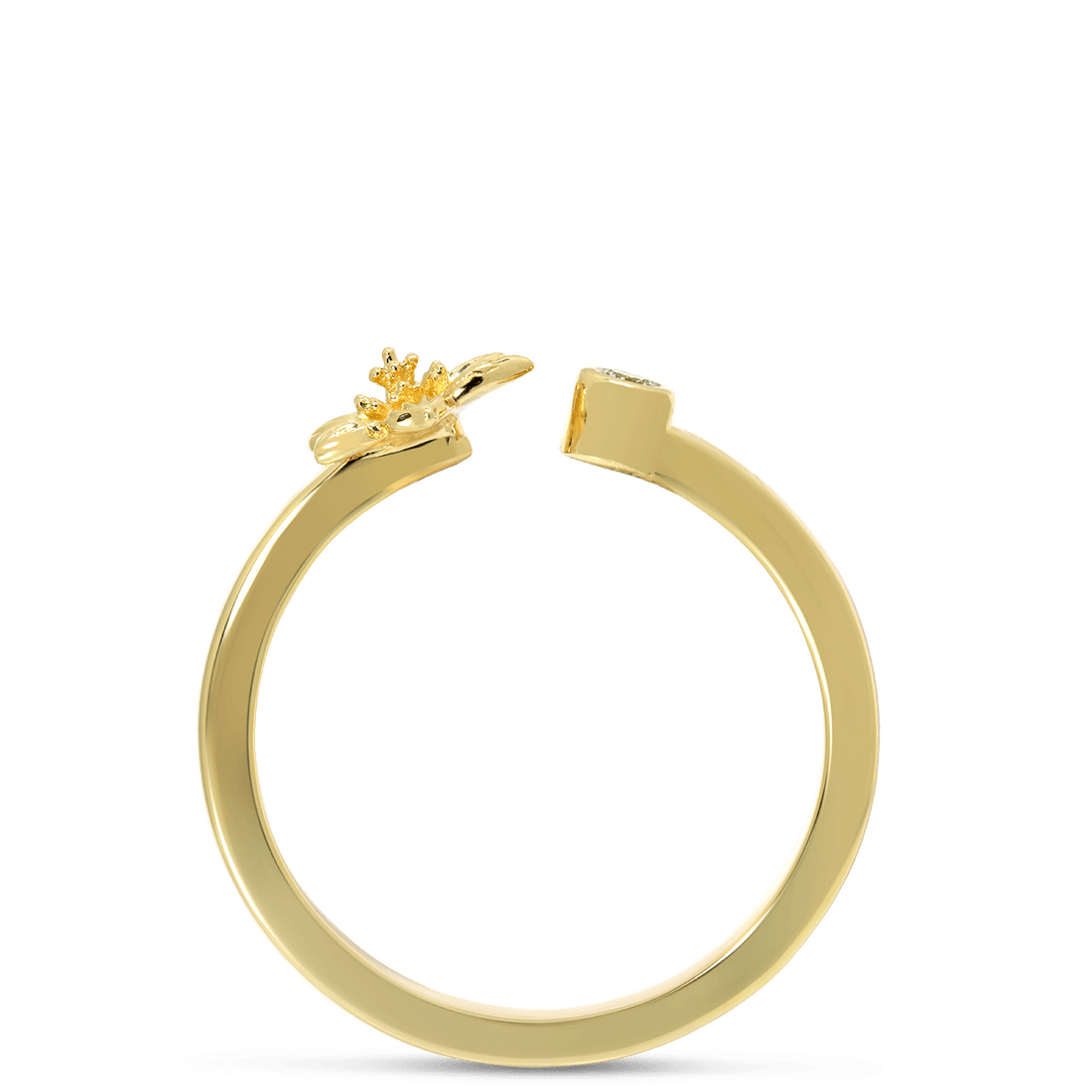 Yellow Gold Bermudiana Ring