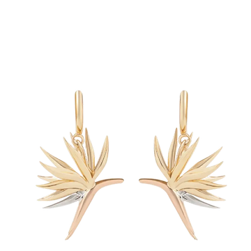 Bird of Paradise Classic Hanging Earrings