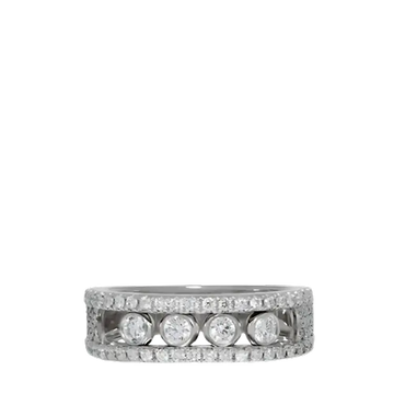 Dancing Diamond Ring