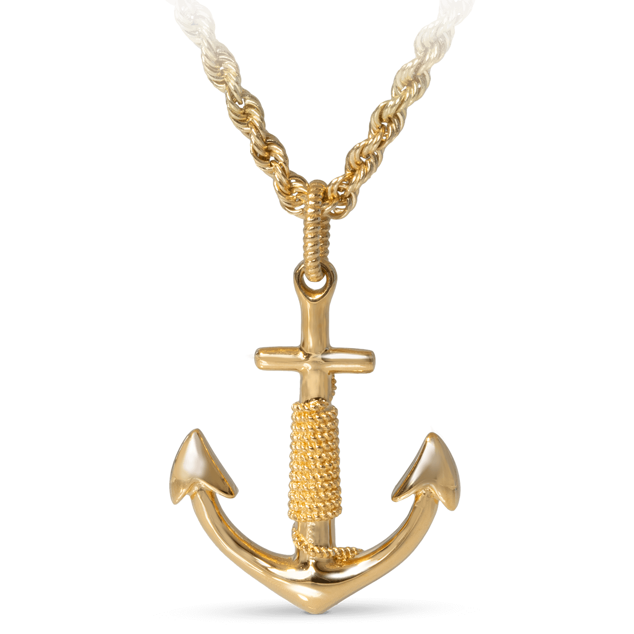 David's Anchor Pendant