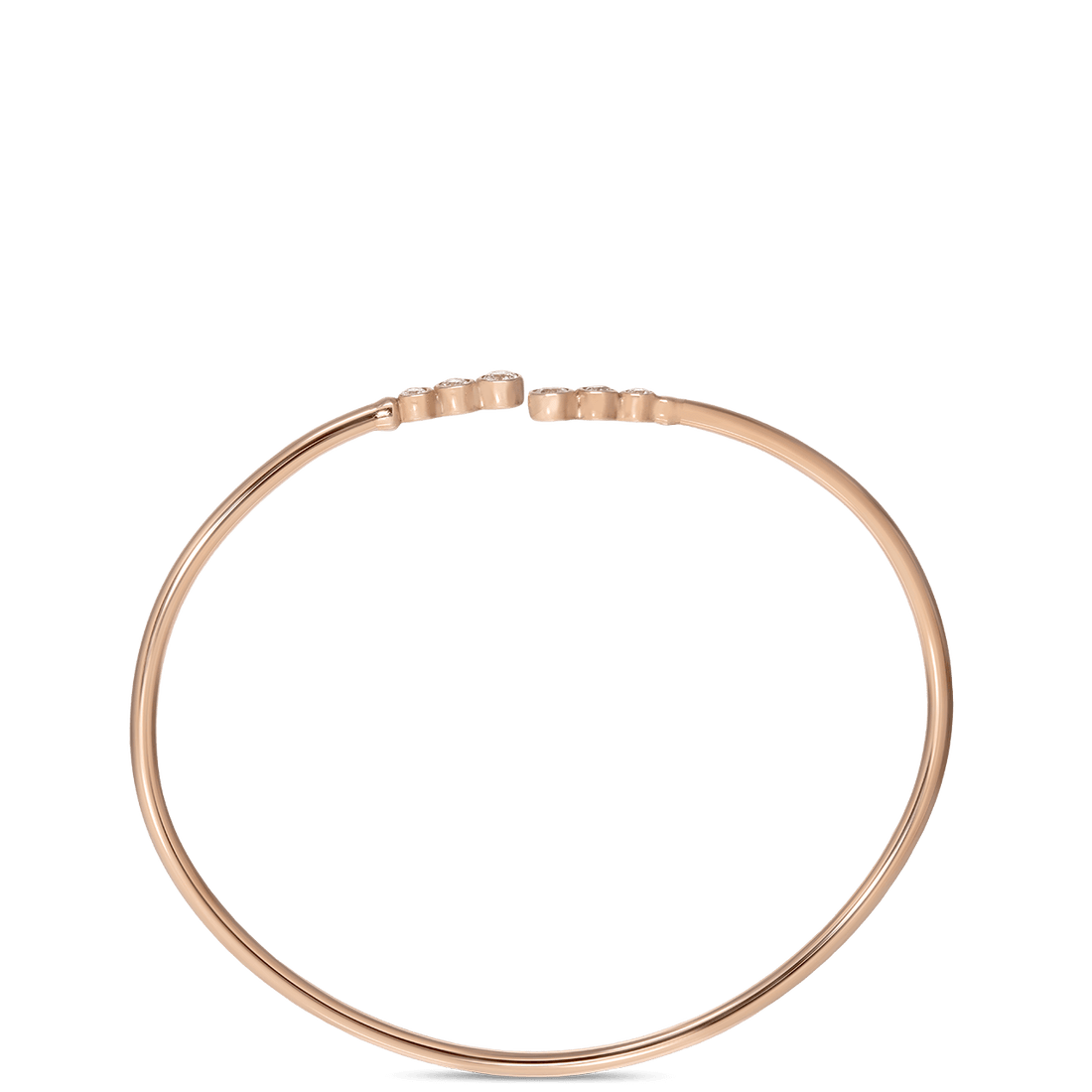 Rose Gold Celebration Diamond Cuff