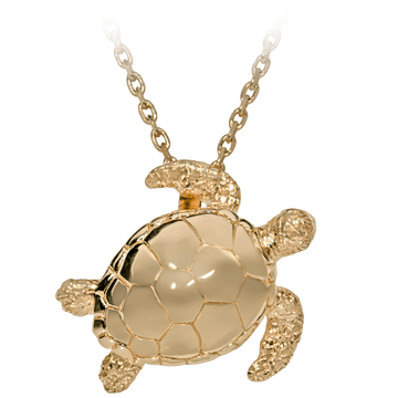 Green Turtle Pendant