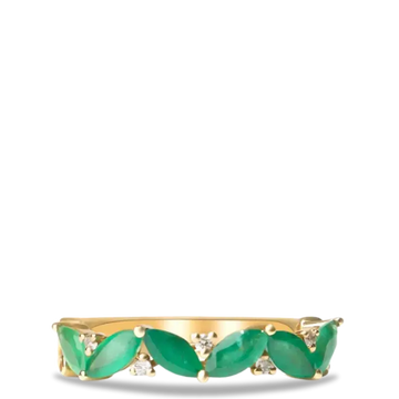 Ivy Emerald Ring