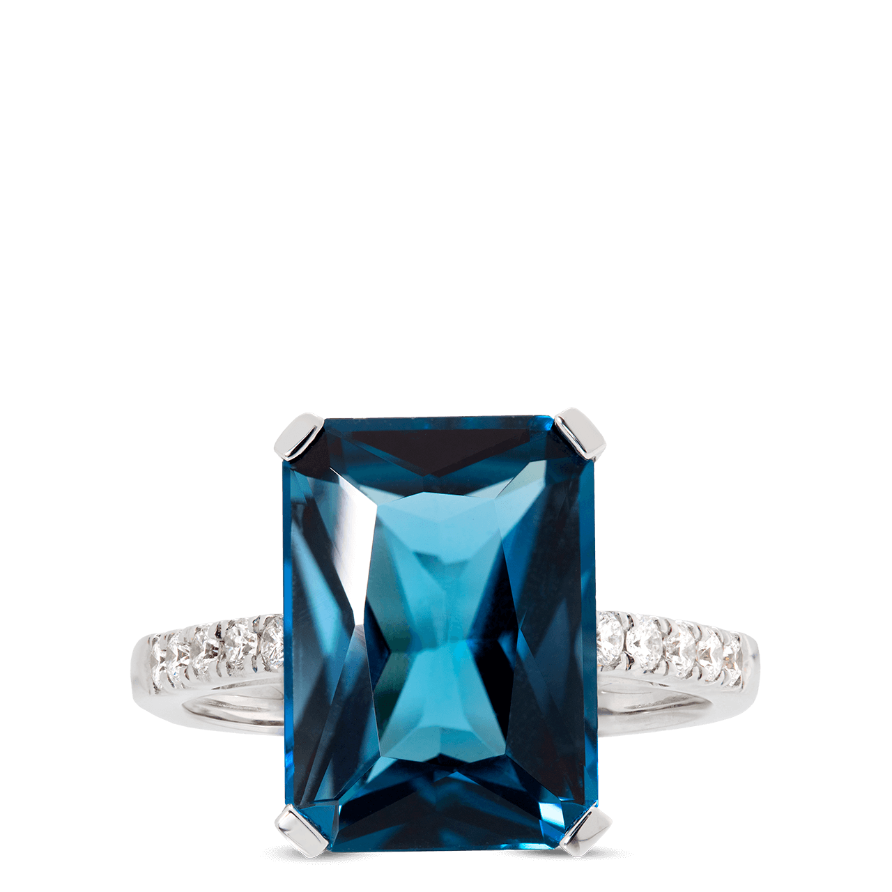 Leah London Blue Topaz Ring