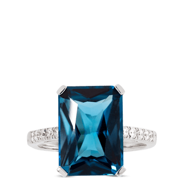 Leah London Blue Topaz Ring