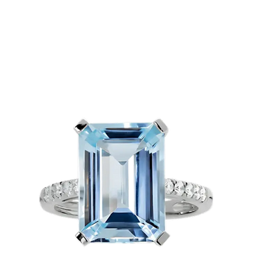Leah Aquamarine Ring