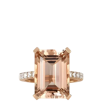 Leah Morganite Ring