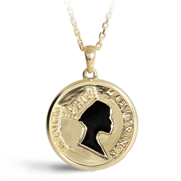 Mary Prince Dollar Coin Pendant