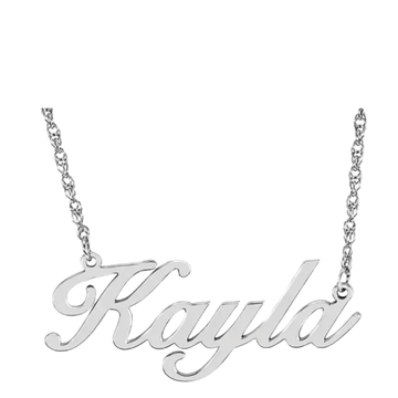 Nameplate Necklace
