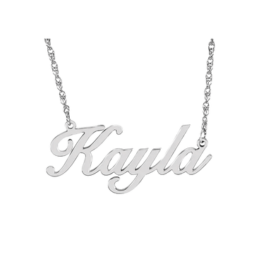 Nameplate Necklace