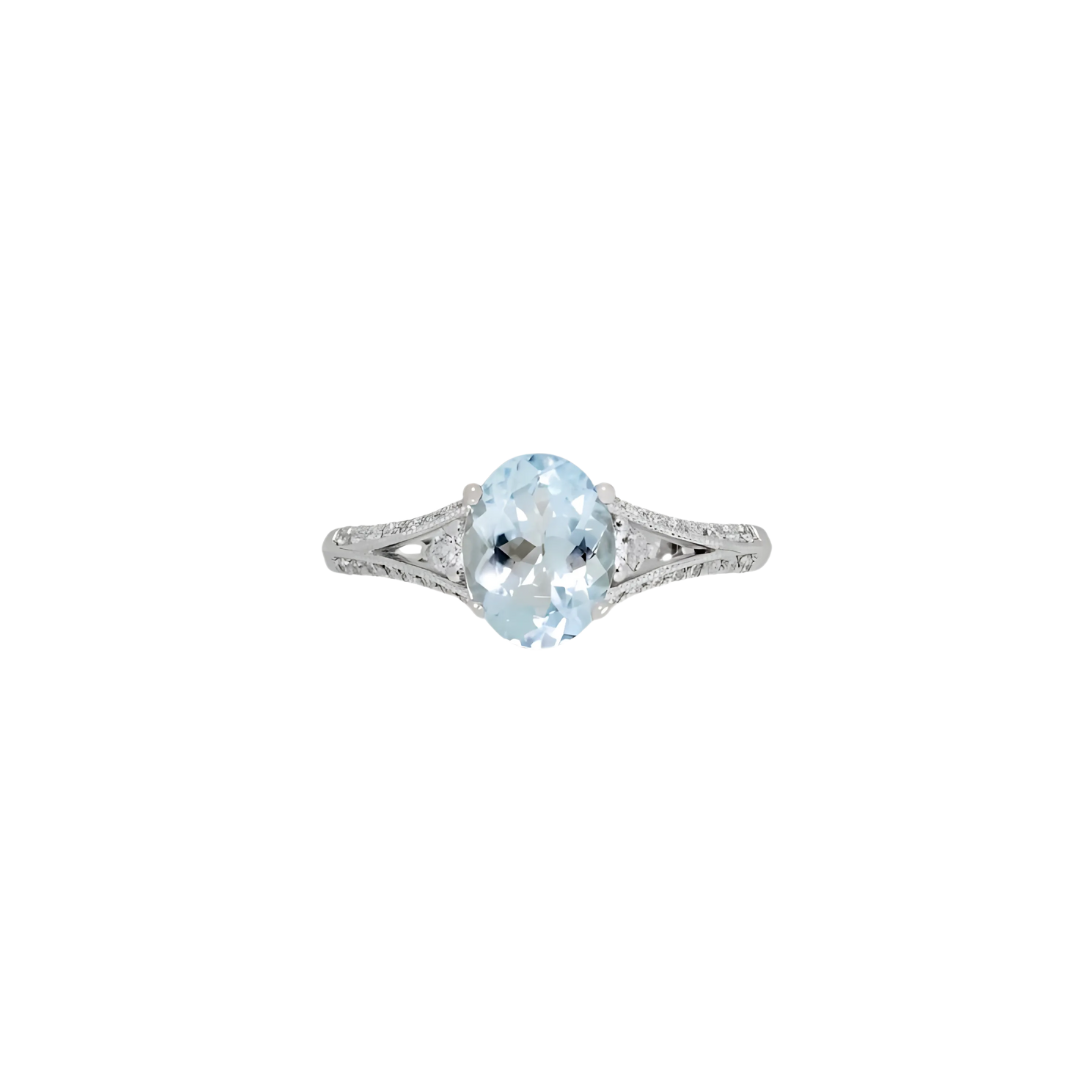Renee Aquamarine Ring