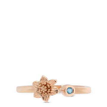 Rose Gold Bermudiana Ring