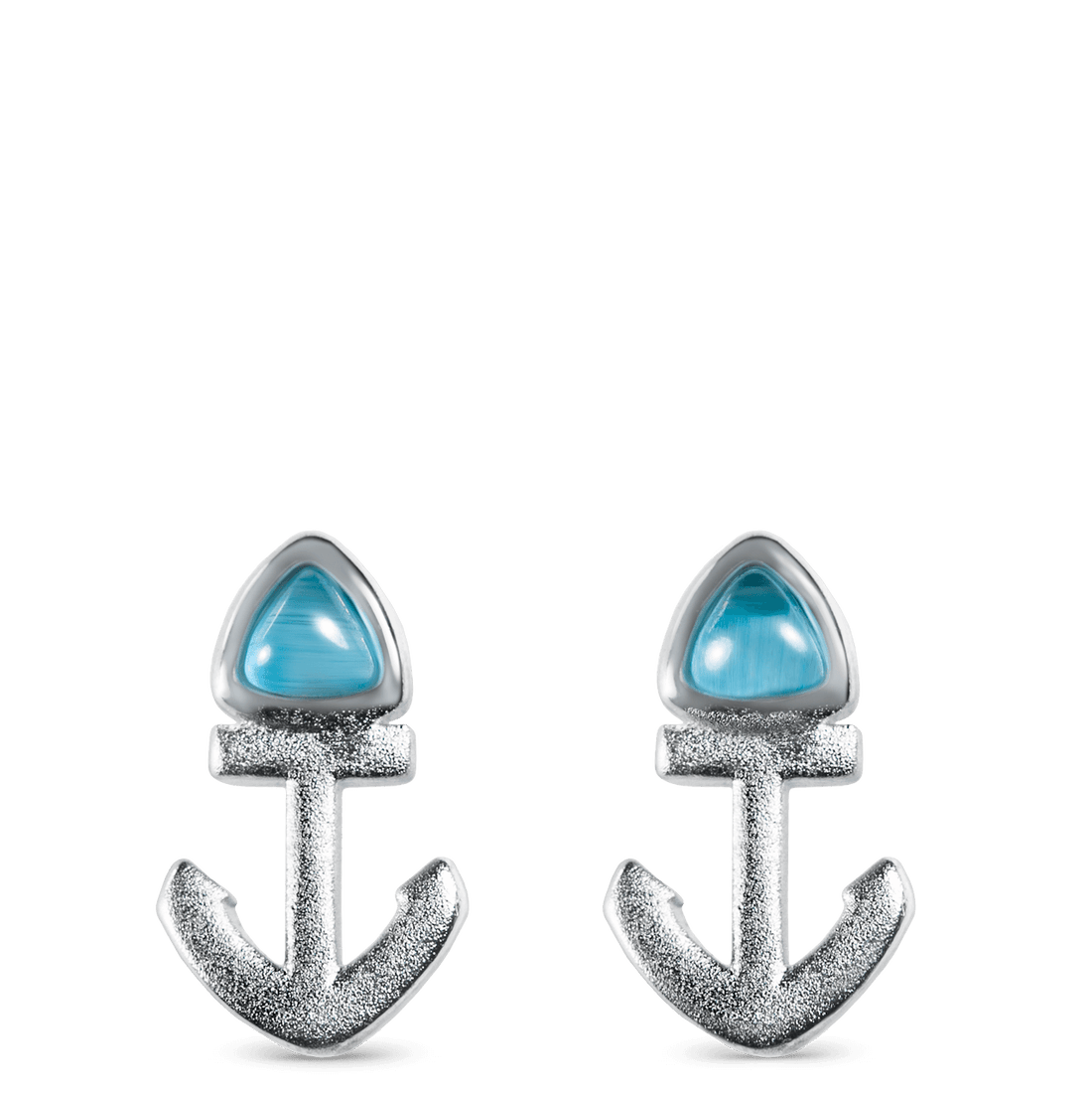 Anchor Stud Earrings - Davidrose Studio