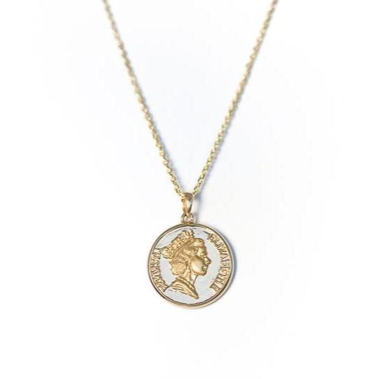 Bermuda Dollar Coin Pendant - Davidrose Studio