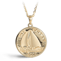 Bermuda Dollar Coin Pendant - Davidrose Studio