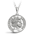 Bermuda Quarter Coin Pendant - Davidrose Studio