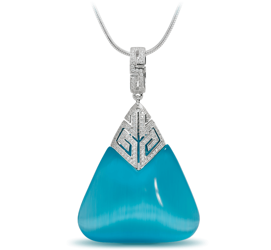 Bermuda Triangle Classic Pendant - Davidrose Studio