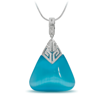 Bermuda Triangle Classic Pendant - Davidrose Studio