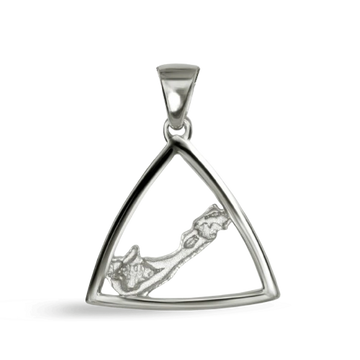 Bermuda Triangle Map Pendant
