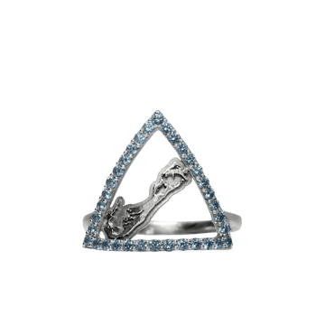 Bermuda Triangle Ring - Davidrose Studio