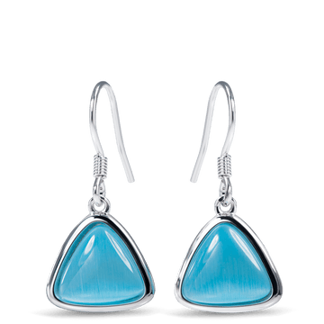 Bermuda Triangle Timeless Drop Earrings - Davidrose Studio