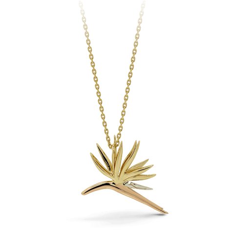 Bird of Paradise Pendant - Davidrose Studio