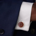 Cedar Cufflinks - Davidrose Studio