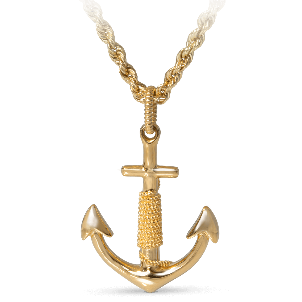 David's Anchor Pendant - Davidrose Studio