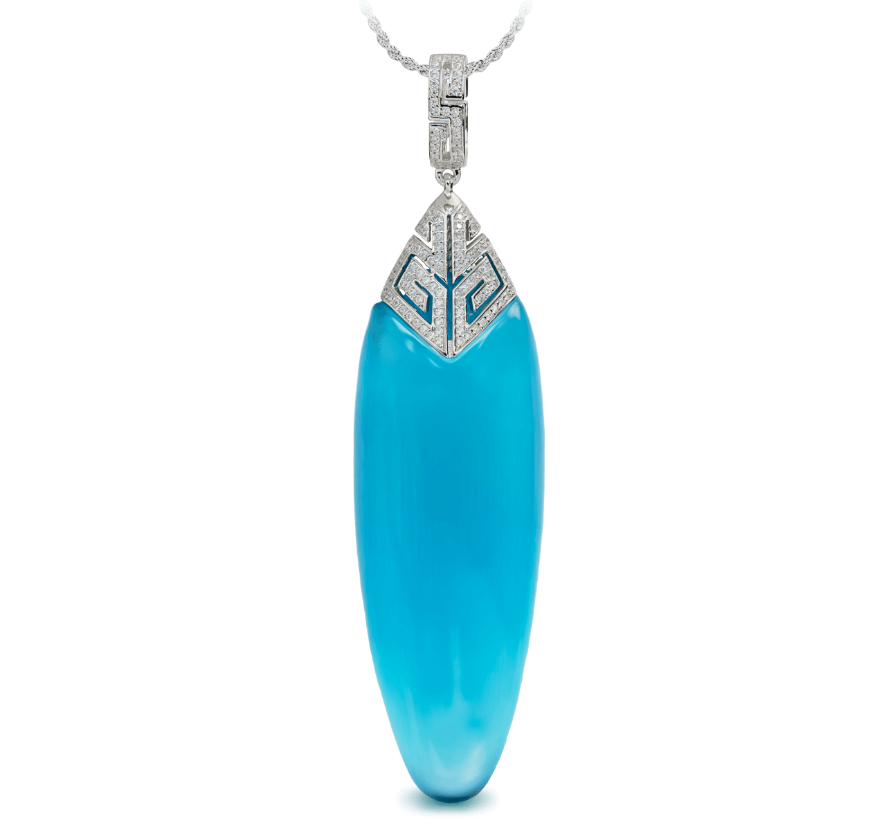 Drop of the Ocean Classic Pendant - Davidrose Studio