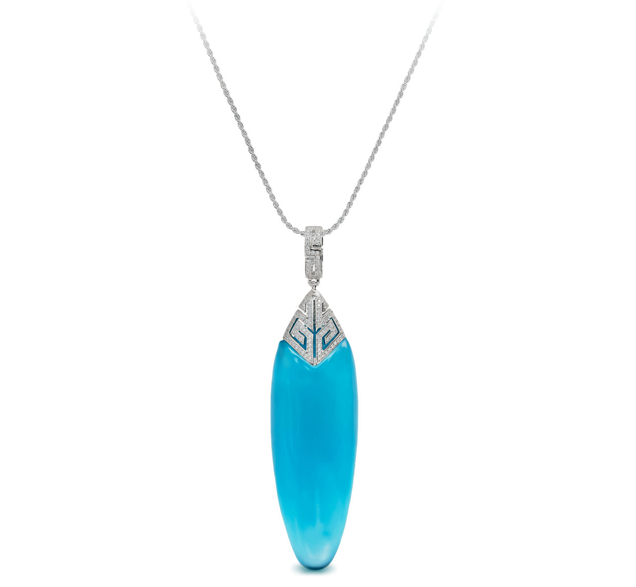 Drop of the Ocean Classic Pendant - Davidrose Studio