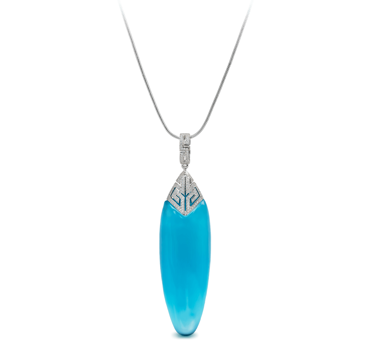 Drop of the Ocean Classic Pendant - Davidrose Studio