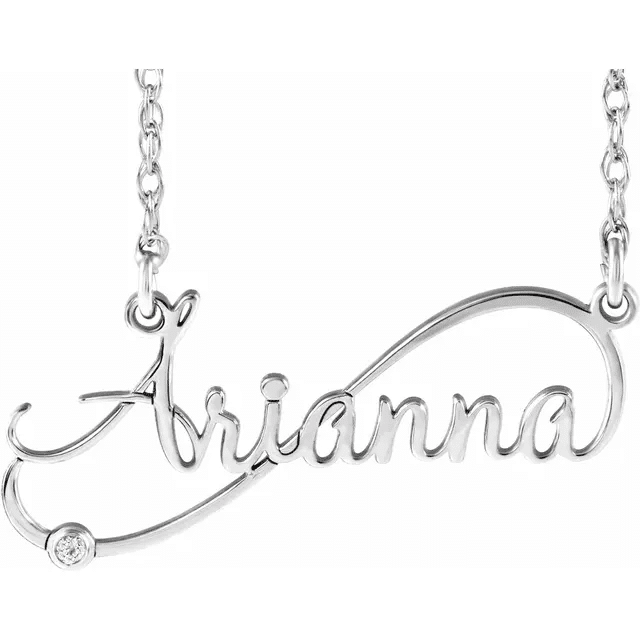 Nameplate Necklace