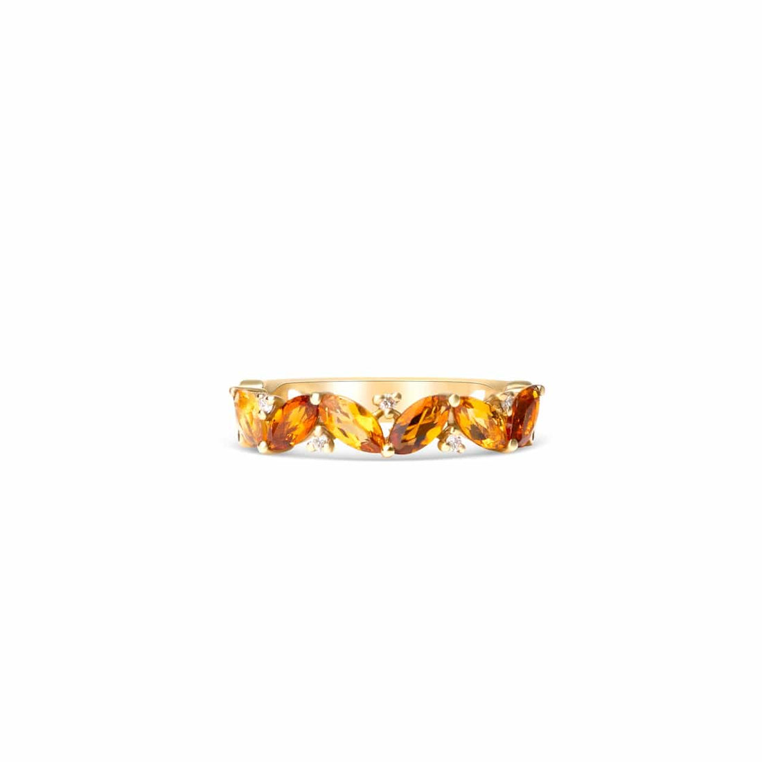 Ivy Citrine Ring