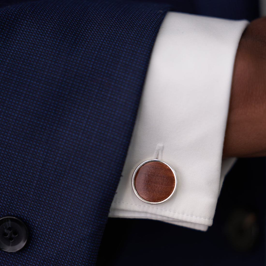 Cedar Cufflinks